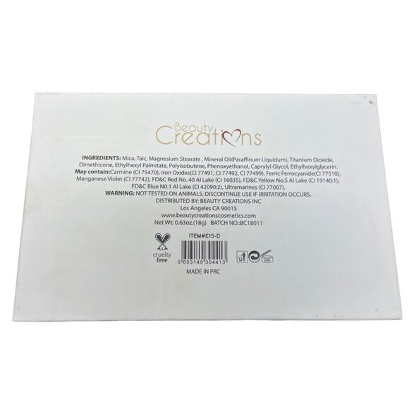 Beauty Creations Esmeralda II Eyeshadow Palette Eye Make-up Shimmer Matte Shades - Picture 6 of 7